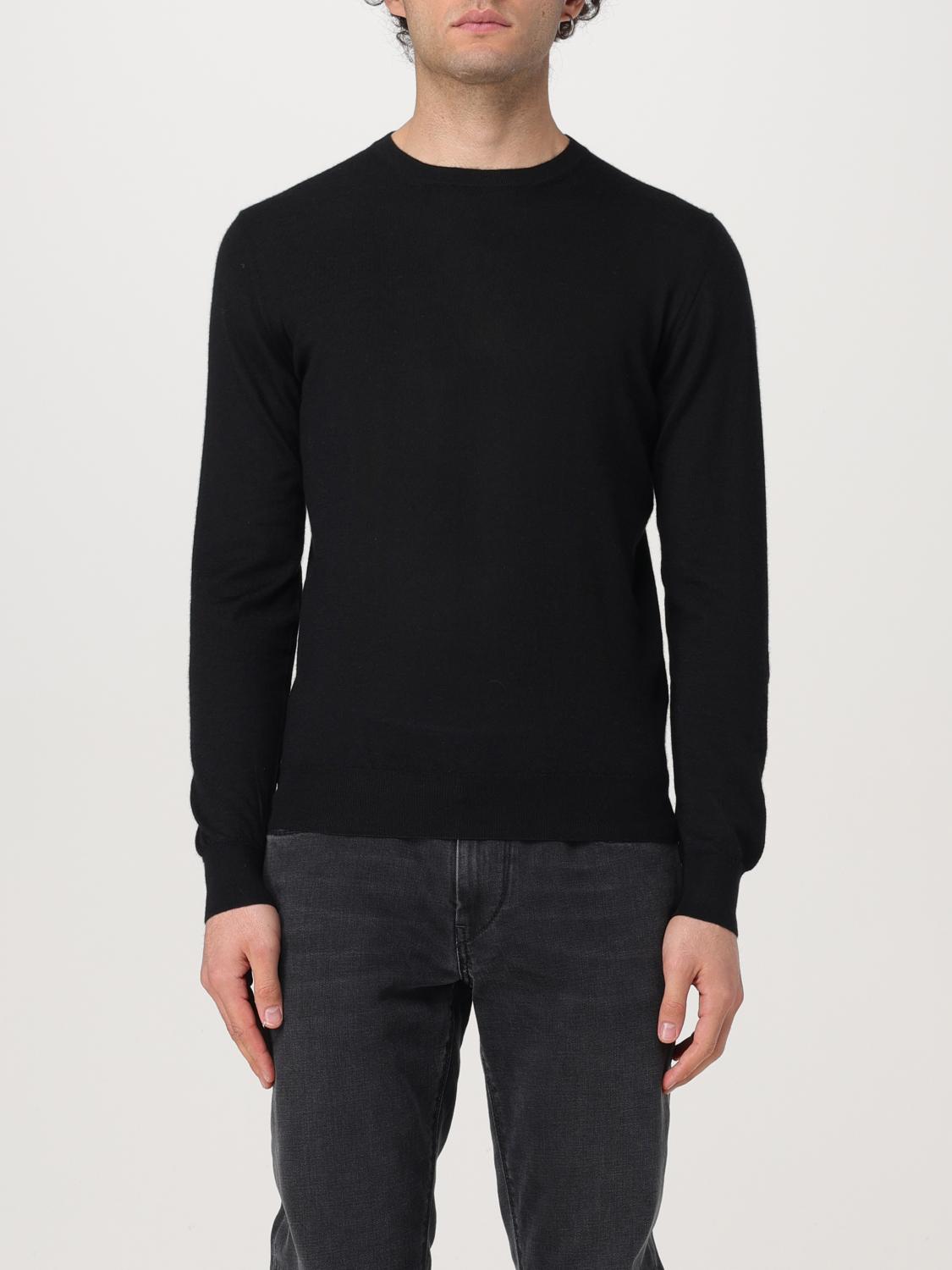 Fedeli Sweater  Men Color Black In Schwarz
