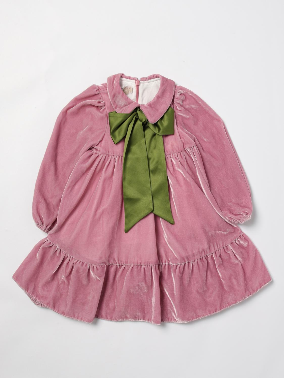 La Stupenderia Romper  Kids Color Pink In Pink