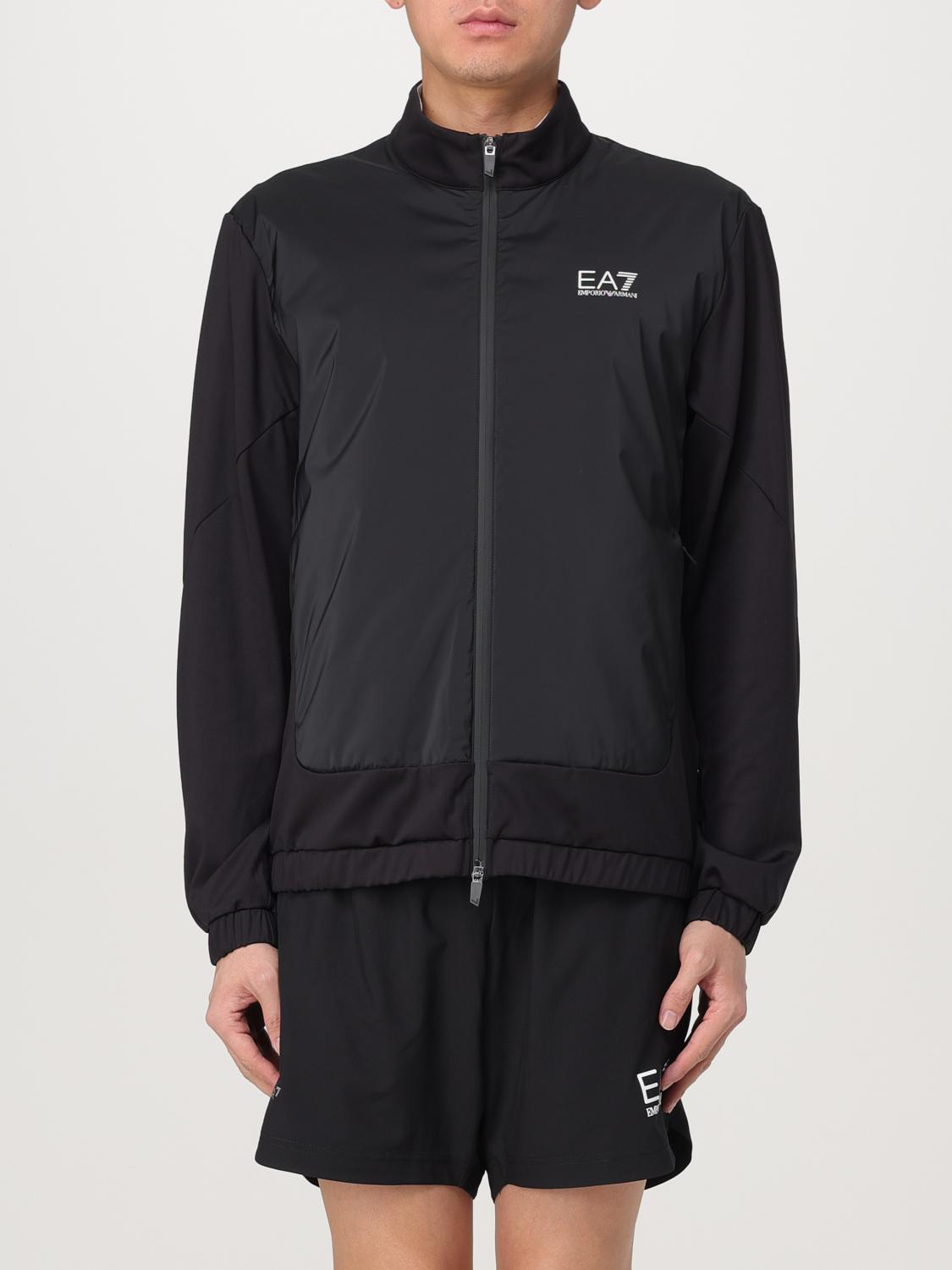 Ea7 Sweater  Men Color Black In Schwarz