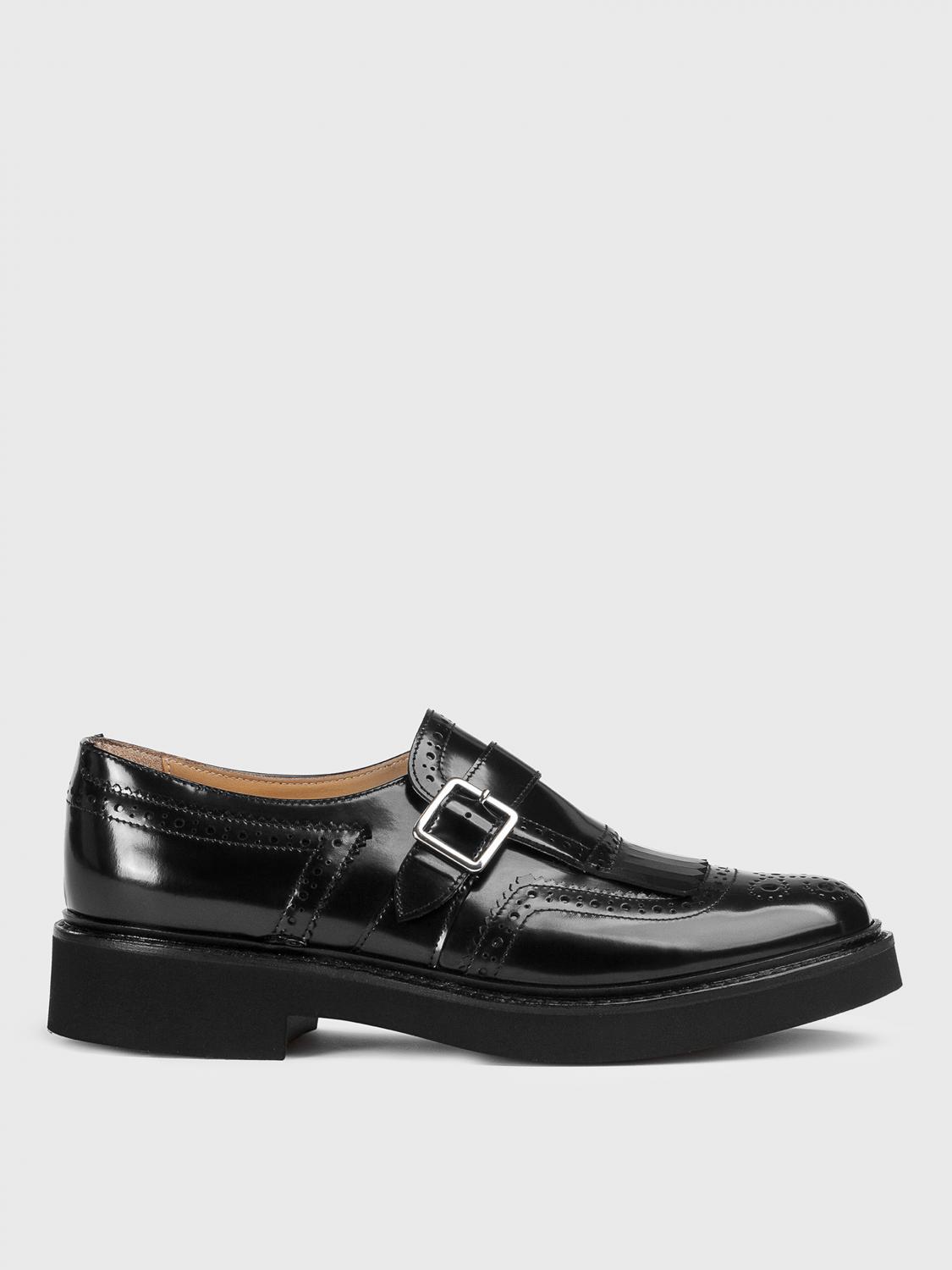 Doucal's Woman Loafers Black Size 7.5 Leather In Schwarz
