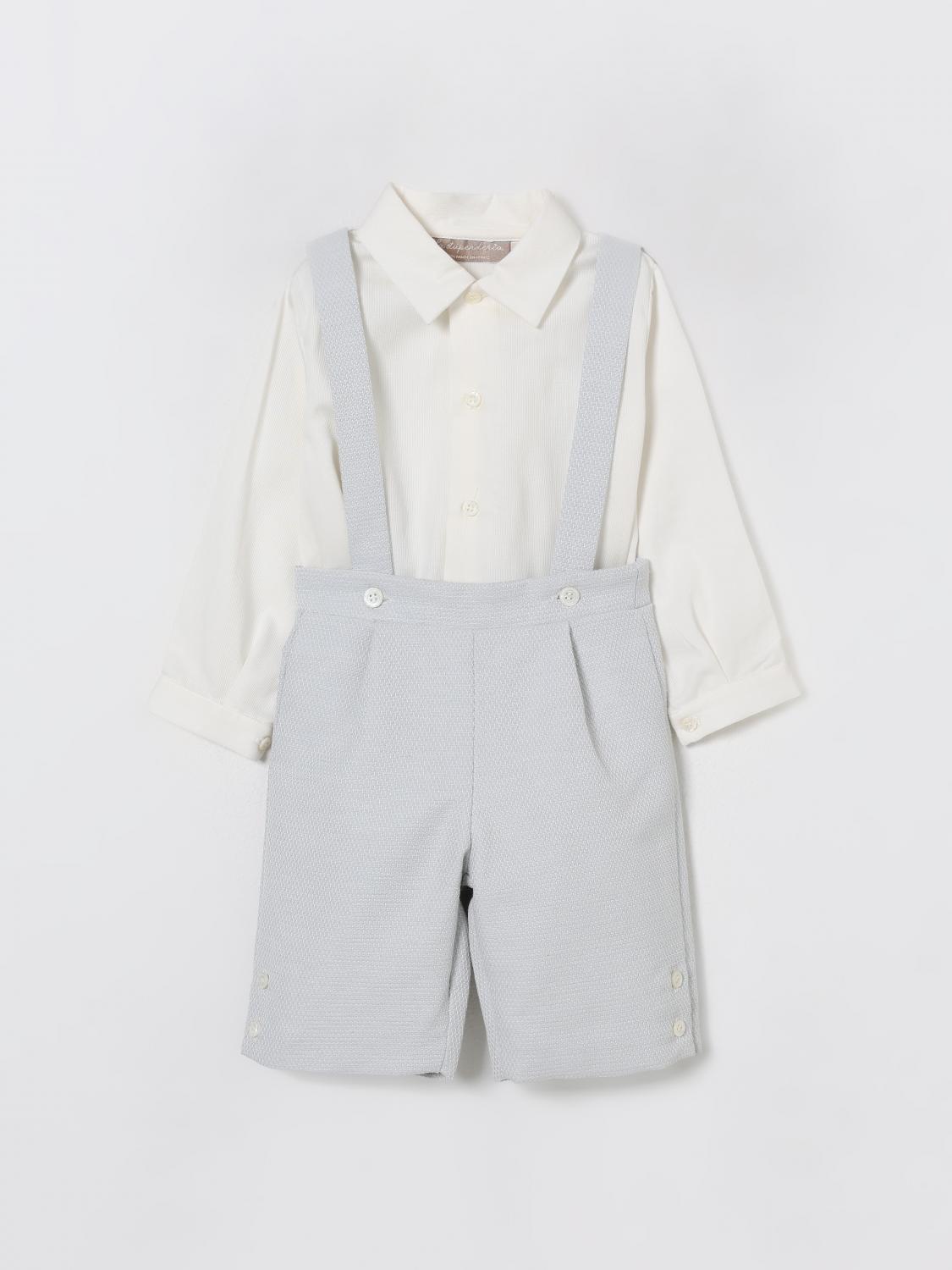 LA STUPENDERIA Baby-Overall Kinder Farbe Weiß