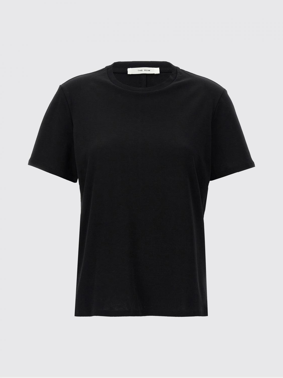 The Row T-shirt Woman In Black