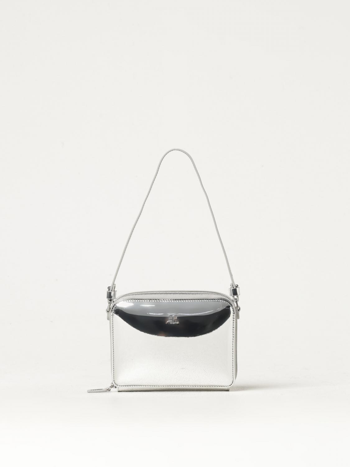 Shoulder Bag COURRÈGES Woman color Silver