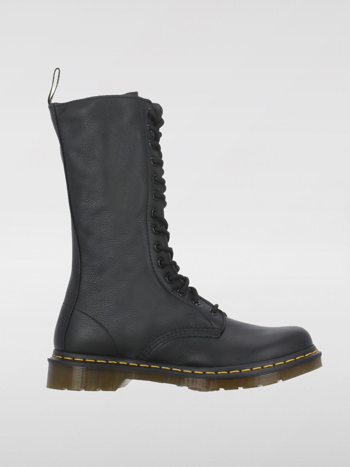 Dr. Martens 1b60 Bex Lace-up Leather Boots In Schwarz