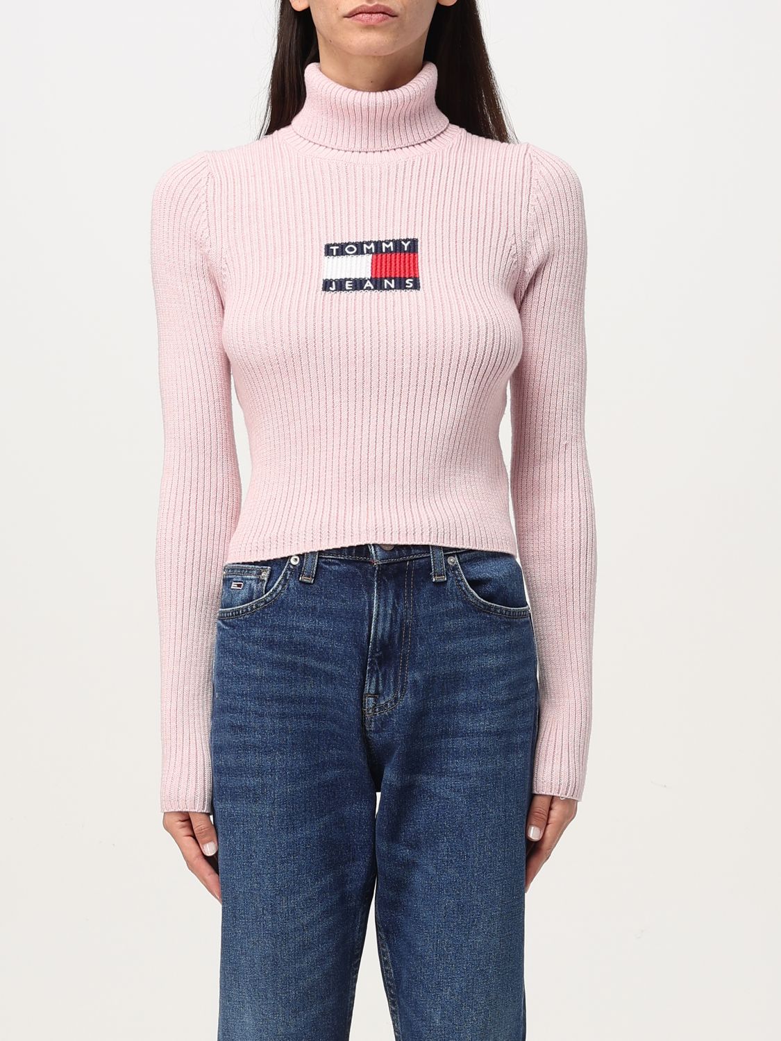 Tommy Jeans Sweater  Woman Color Pink