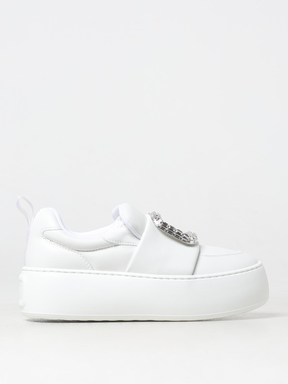 ROGER VIVIER SNEAKERS ROGER VIVIER WOMAN COLOR WHITE,G36725001