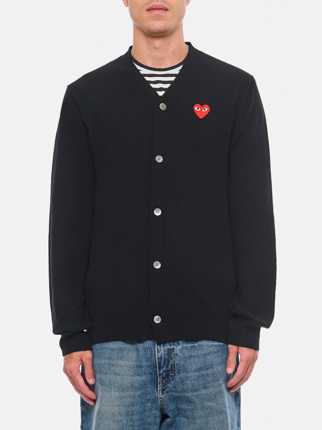 Cardigan COMME DES GARÇON PLAY Men color Black