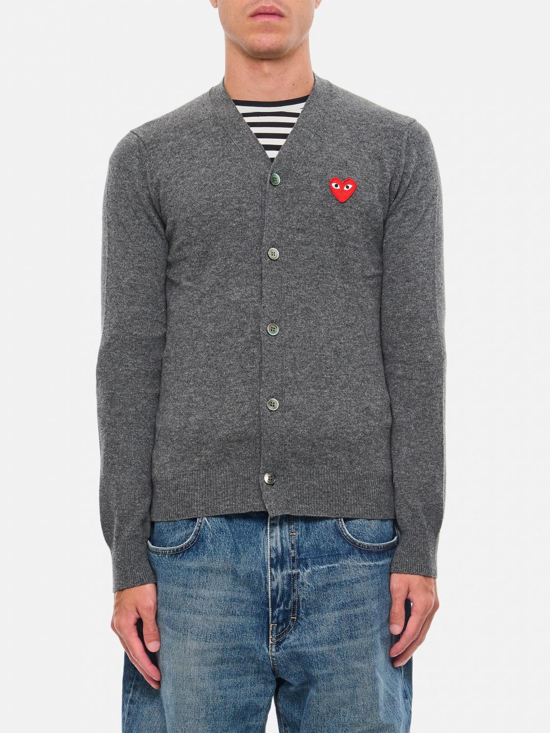 Cardigan COMME DES GARÇON PLAY Men color Grey