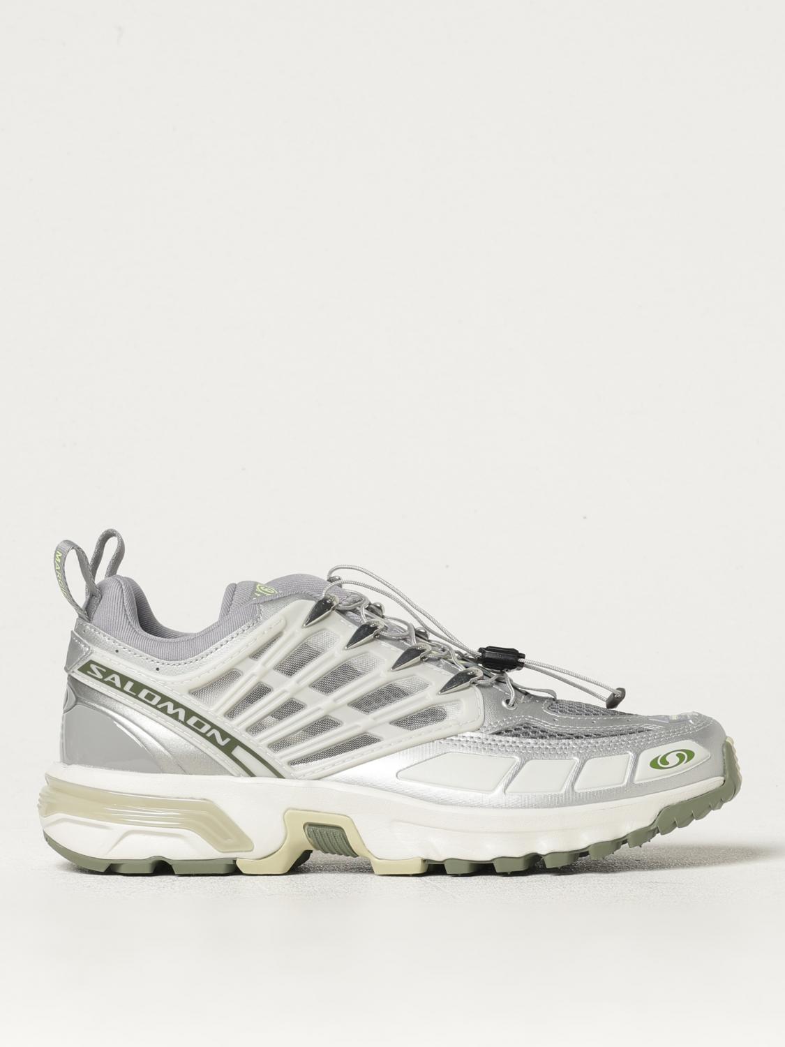 Shop Mm6 Maison Margiela Sneakers Salomon Woman Color Silver In Silber
