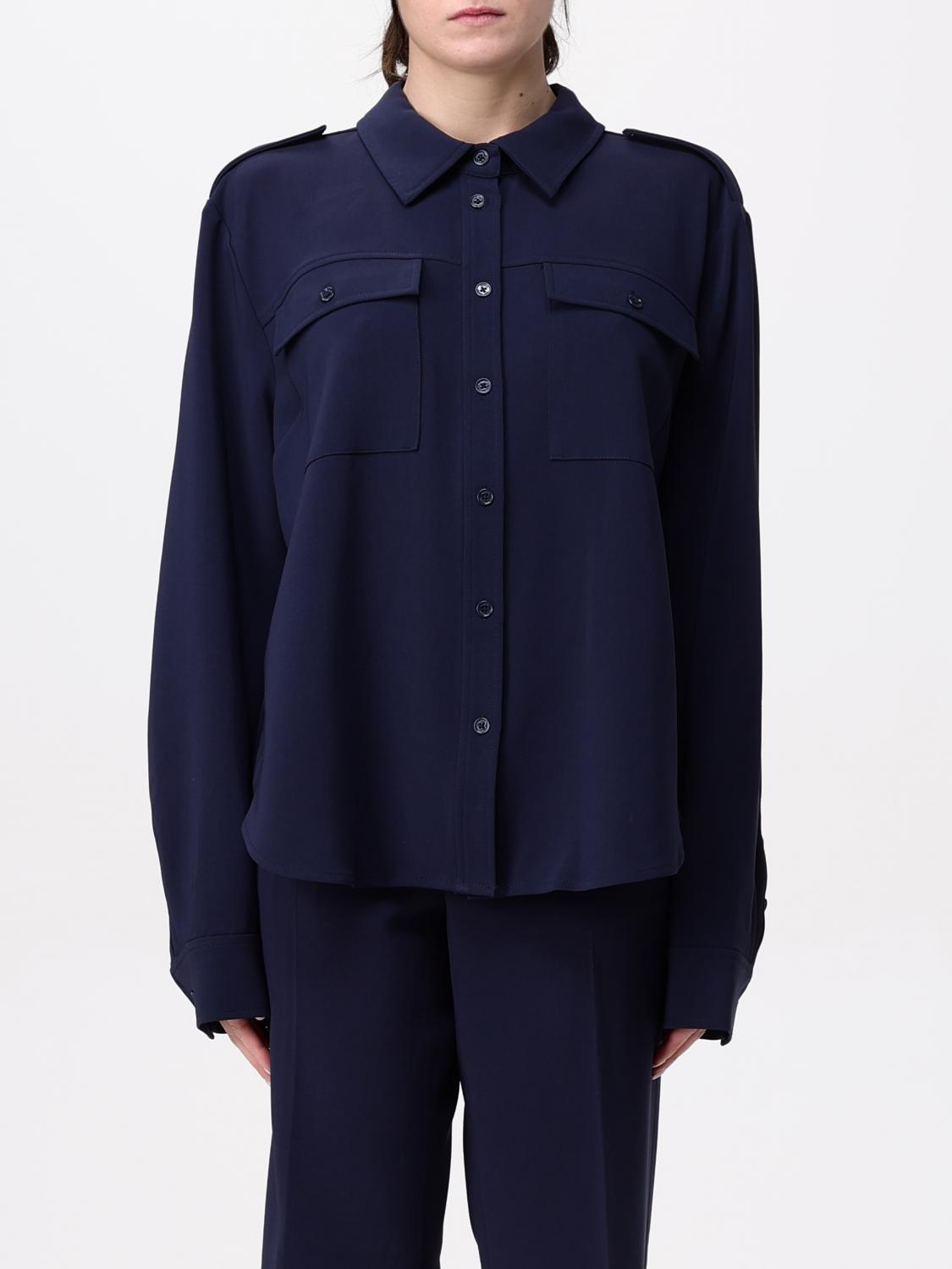 Michael Michael Kors Shirt Woman Color Blue In Blau
