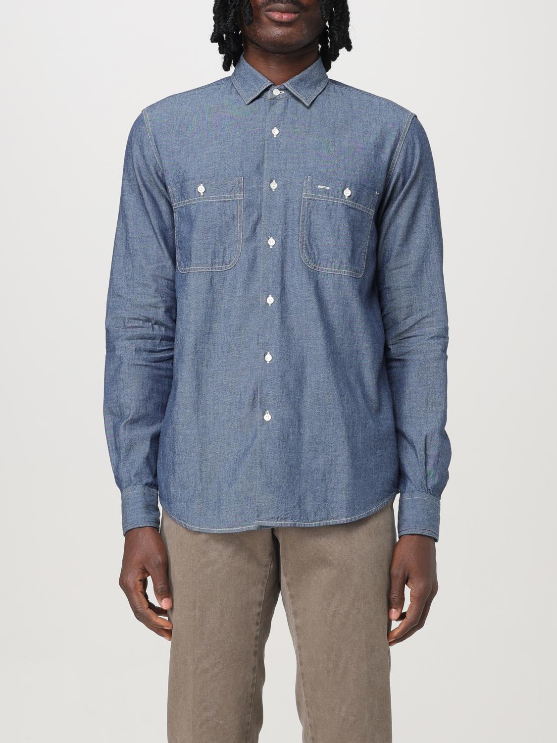 ASPESI SHIRT ASPESI MEN COLOR BLUE G37491009