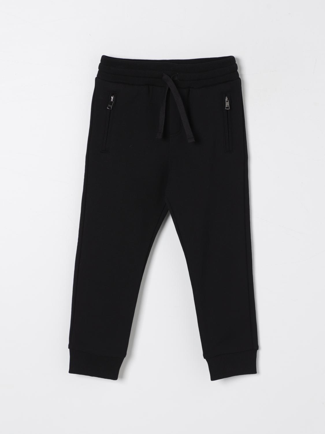 Dolce & Gabbana Pants Kids Color Black In Schwarz