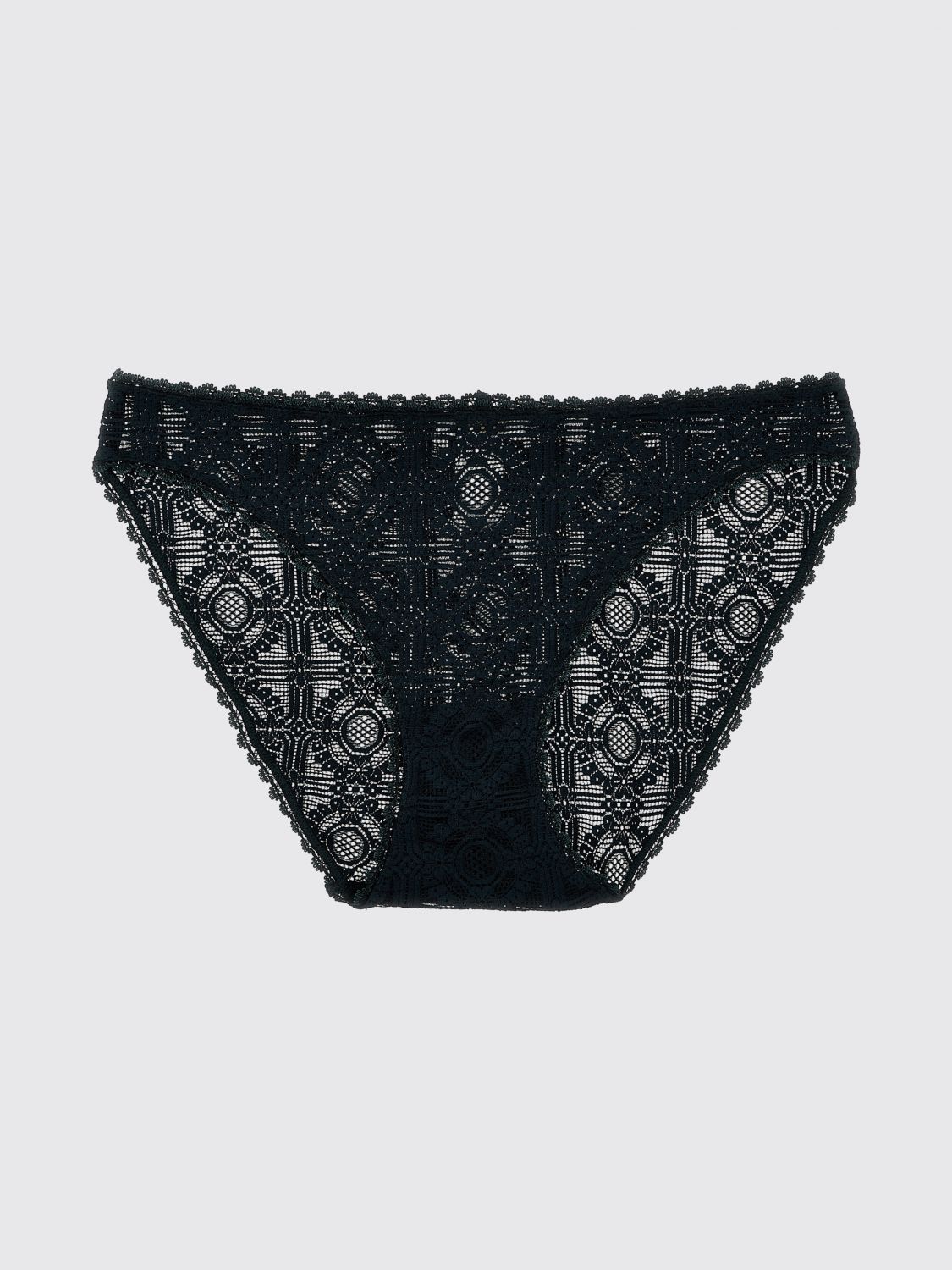 Eres 'sheer Lace Veil Tapi' Briefs In Multi