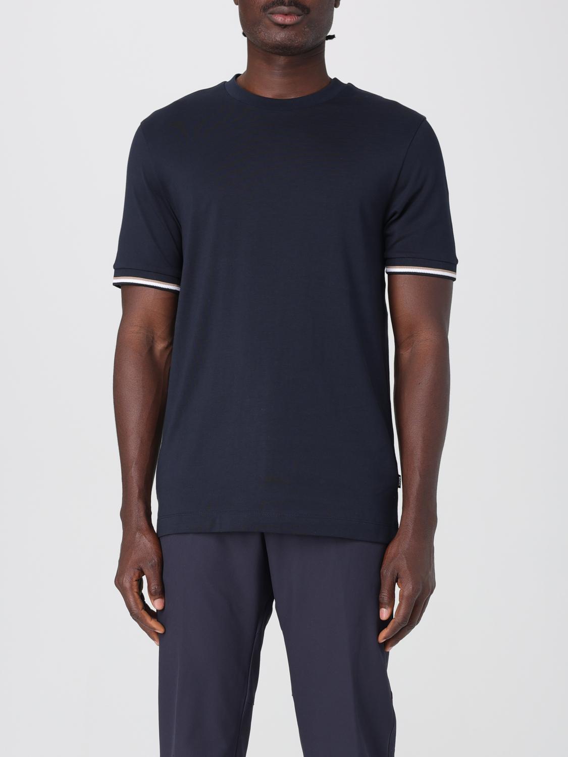 BOSS T-Shirt Herren Farbe Blau
