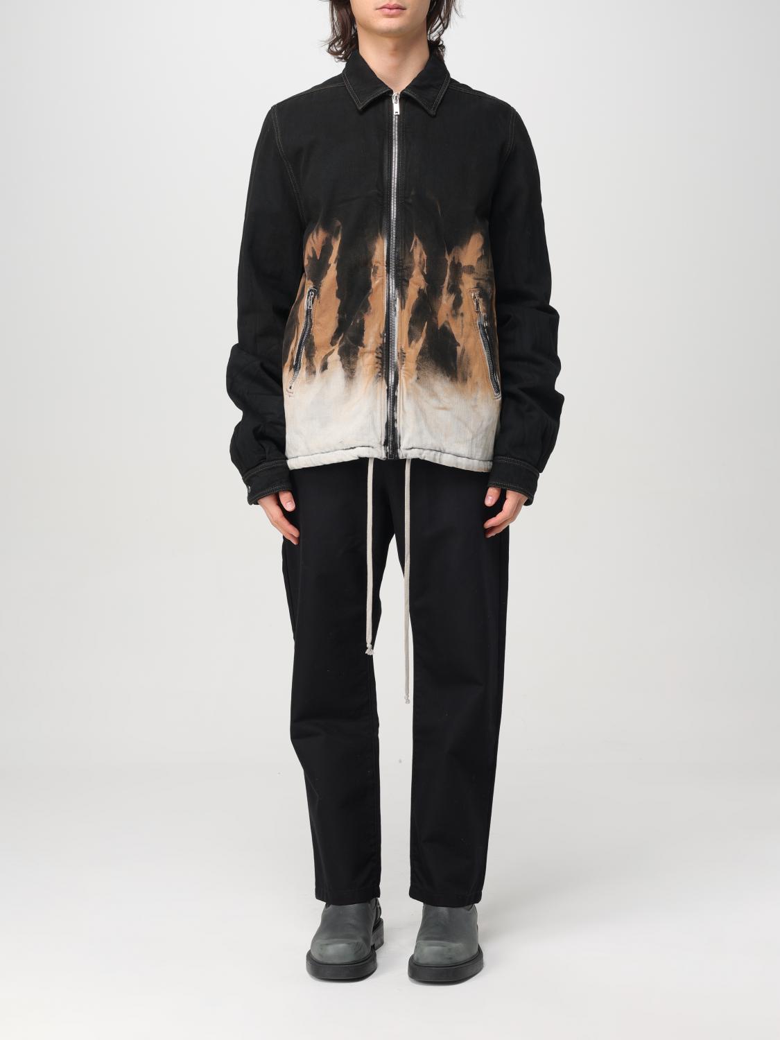 Rick Owens Drkshdw Drkshdw By Rick Owens Cotton Full-zip Sweatshirt In Schwarz