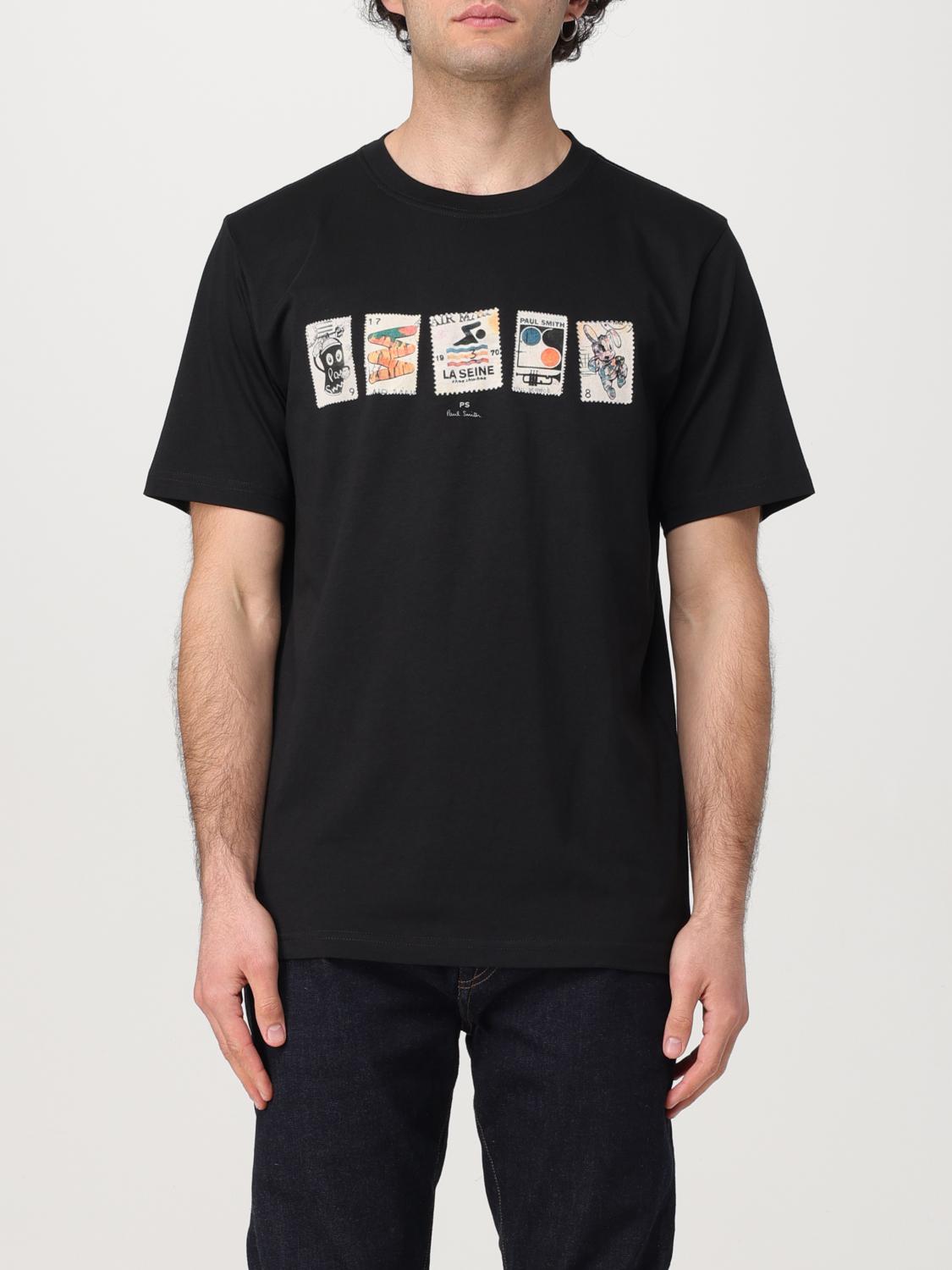 Shop Ps By Paul Smith T-shirt Ps Paul Smith Men Color Black In Schwarz