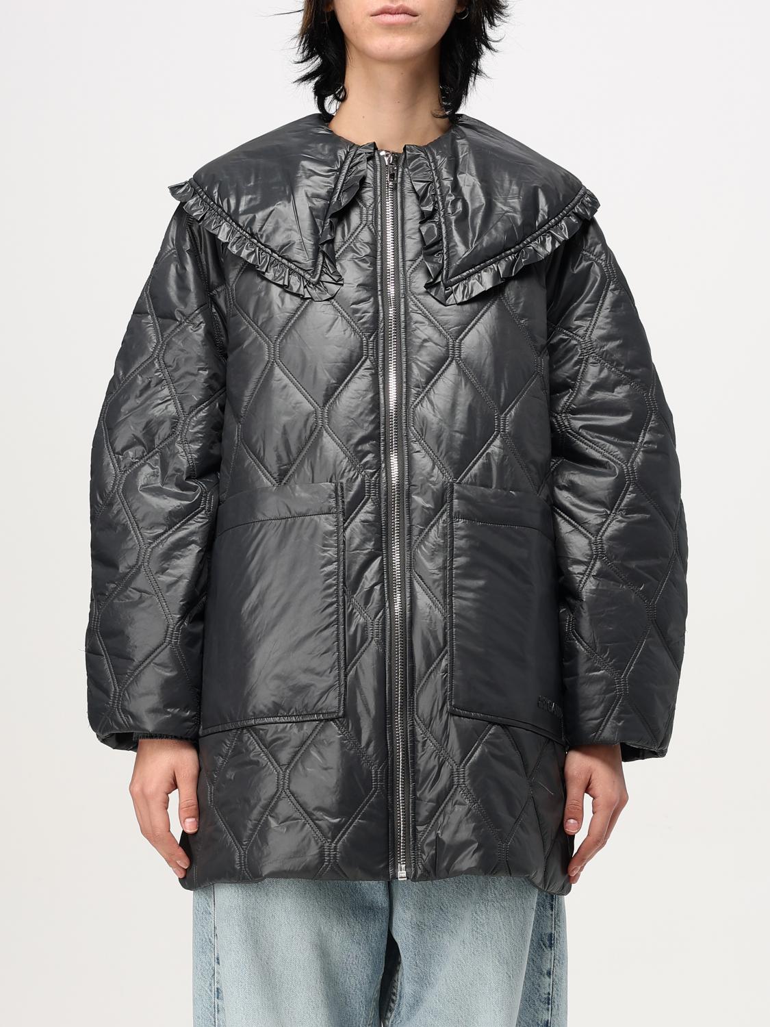 Ganni Jacket In Schwarz