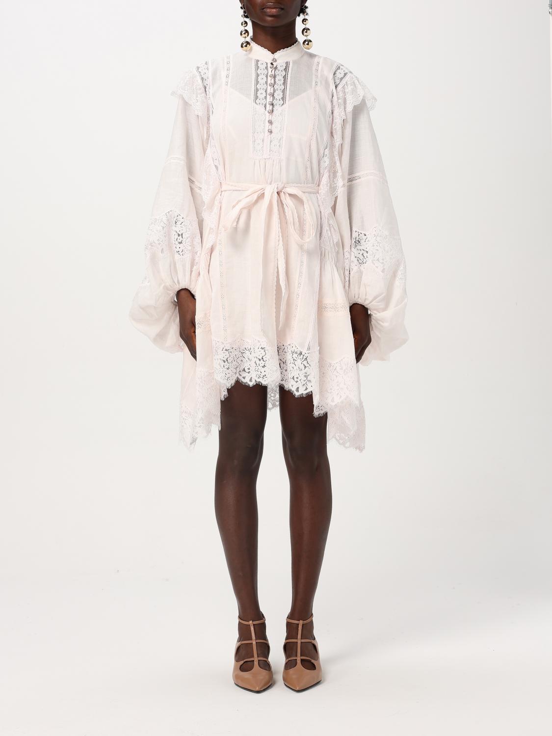 ZIMMERMANN DRESS ZIMMERMANN WOMAN COLOR BLUSH PINK G40694080
