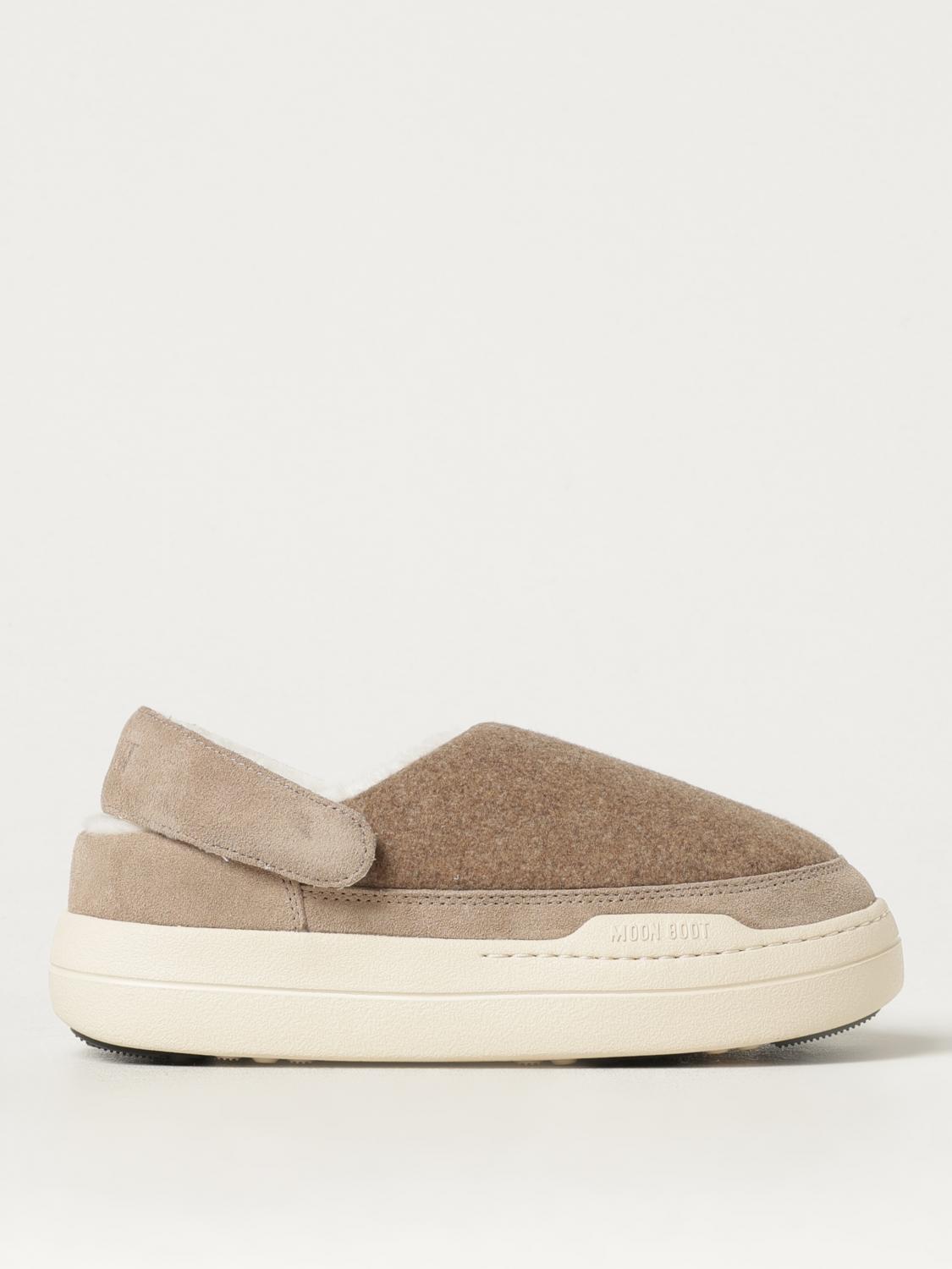 Shop Moon Boot Shoes Woman Color Beige