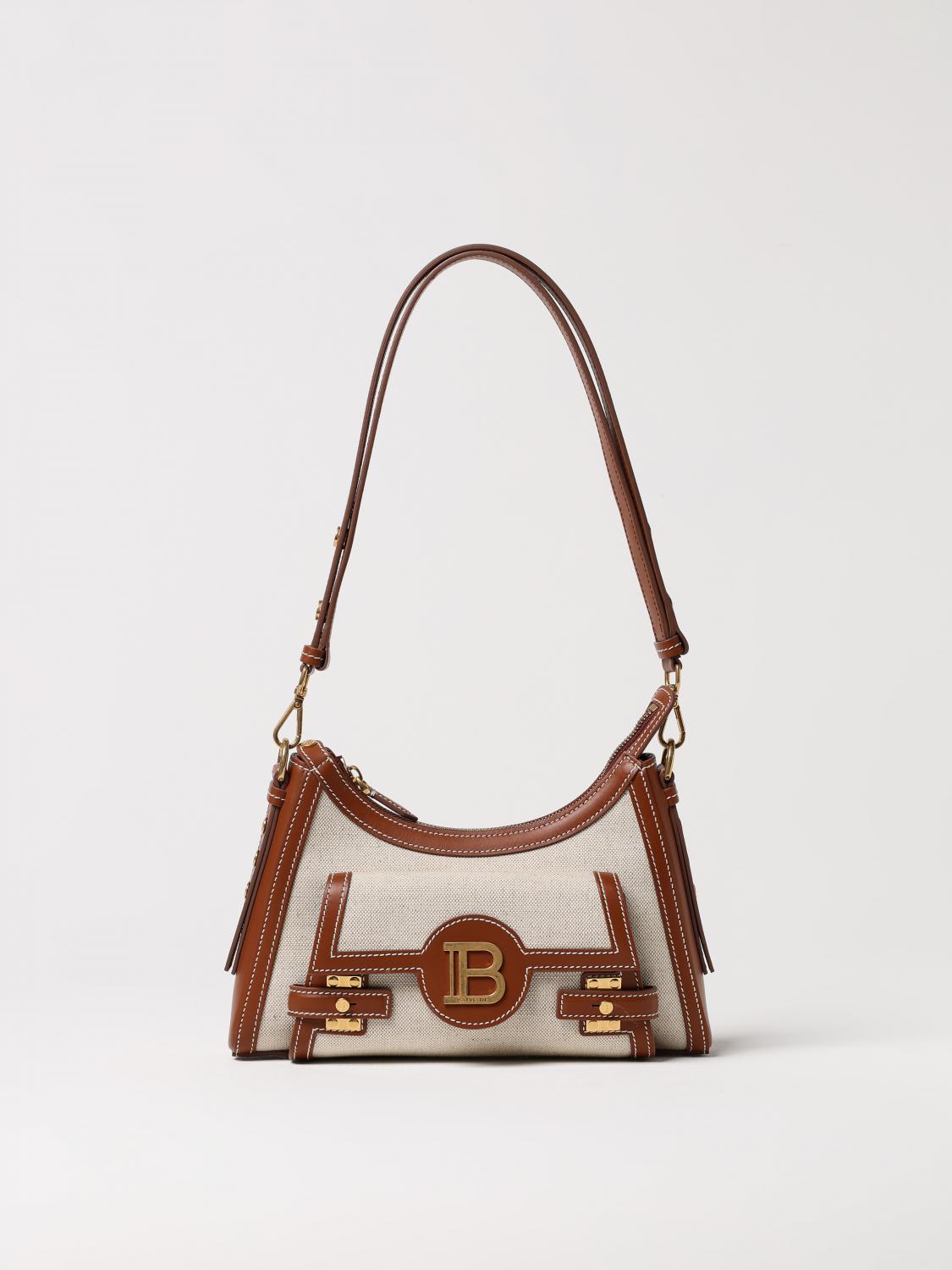Shoulder Bag BALMAIN Woman color Natural