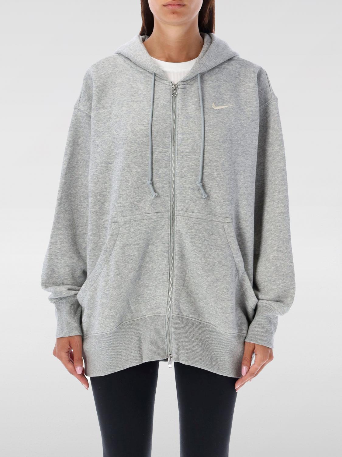 Nike Sweatshirt  Damen Farbe Grau In Grau