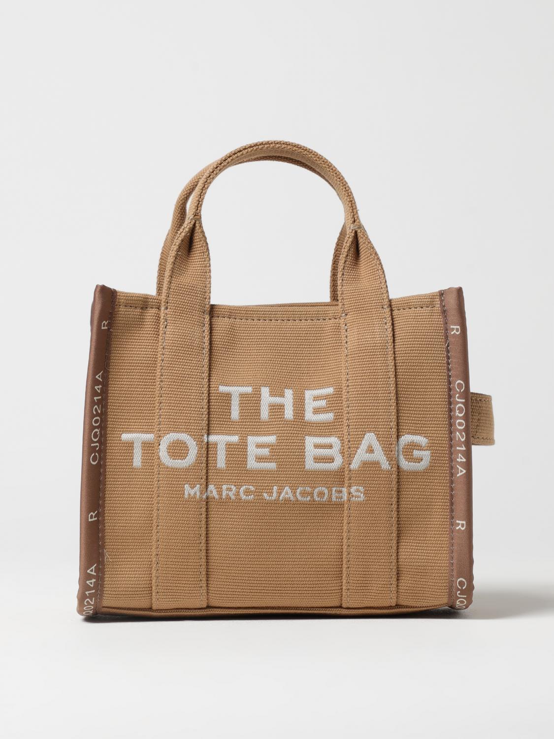 Marc Jacobs Shopper In Tessuto Motivo Jacquard In Brown