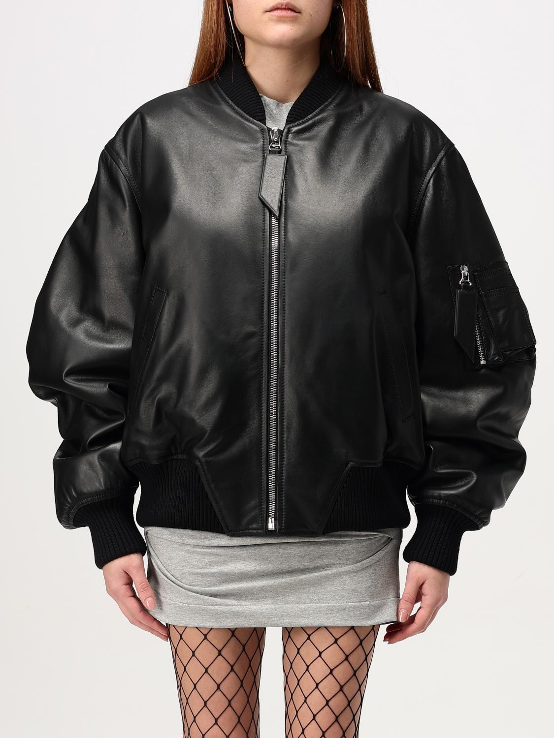 Attico Jacket The Woman Color Black In Schwarz