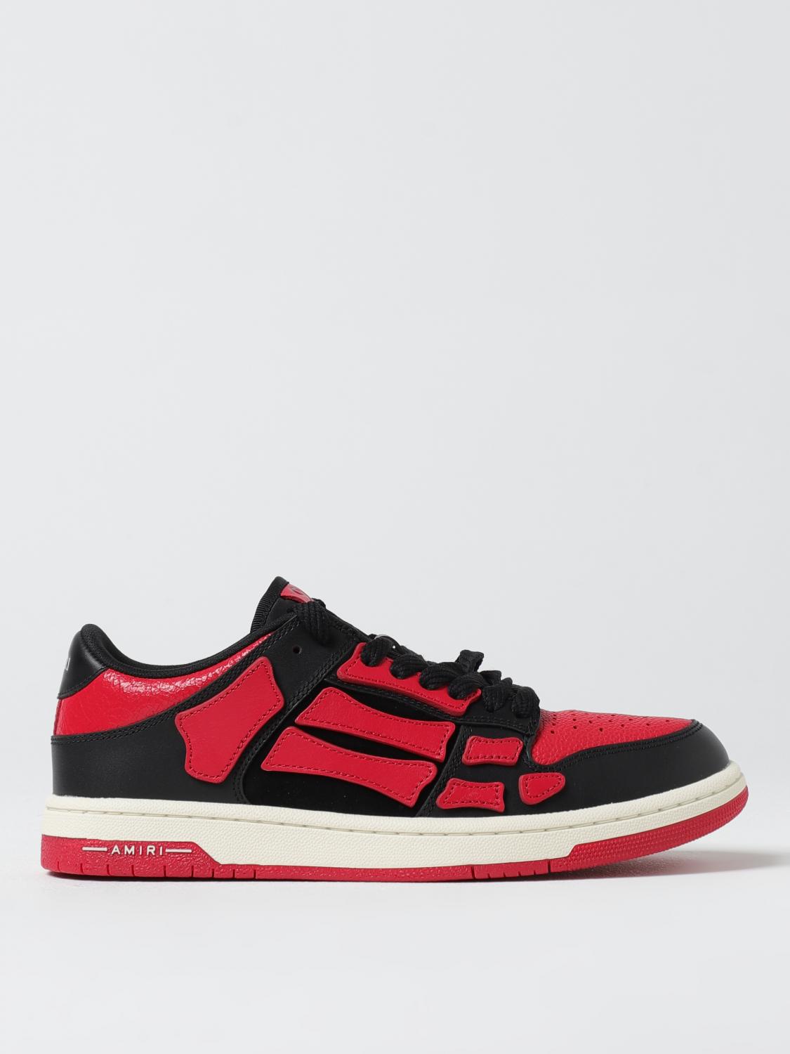 Shop Amiri Sneakers Men Color Red