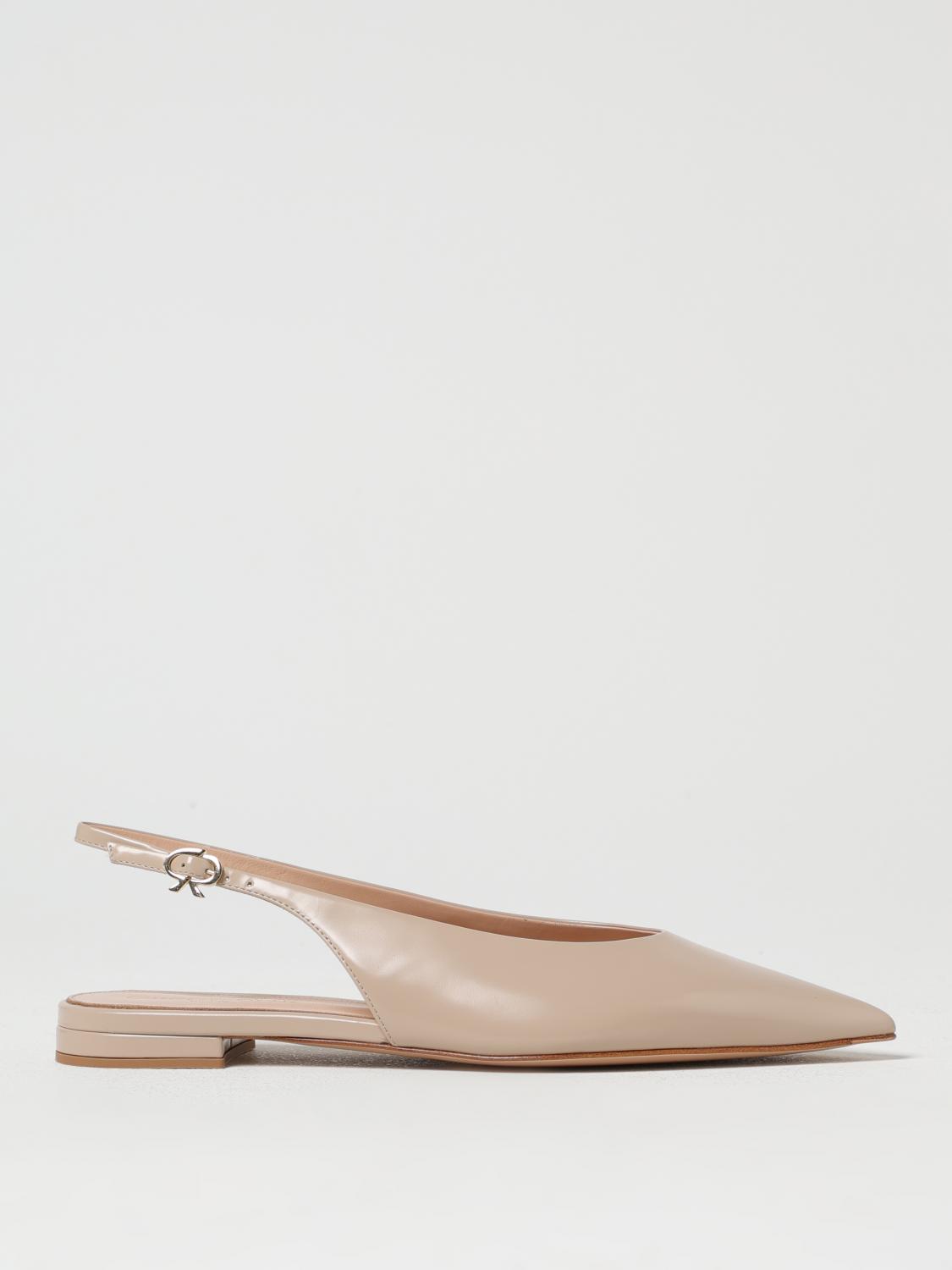 Gianvito Rossi Ballet Flats Woman Color Red In Red