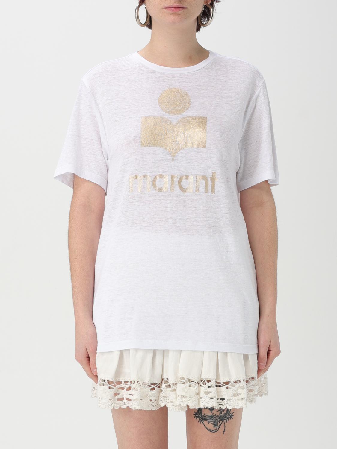 ISABEL MARANT ÉTOILE T-SHIRT ISABEL MARANT ETOILE WOMAN COLOR WHITE 1 G41688243