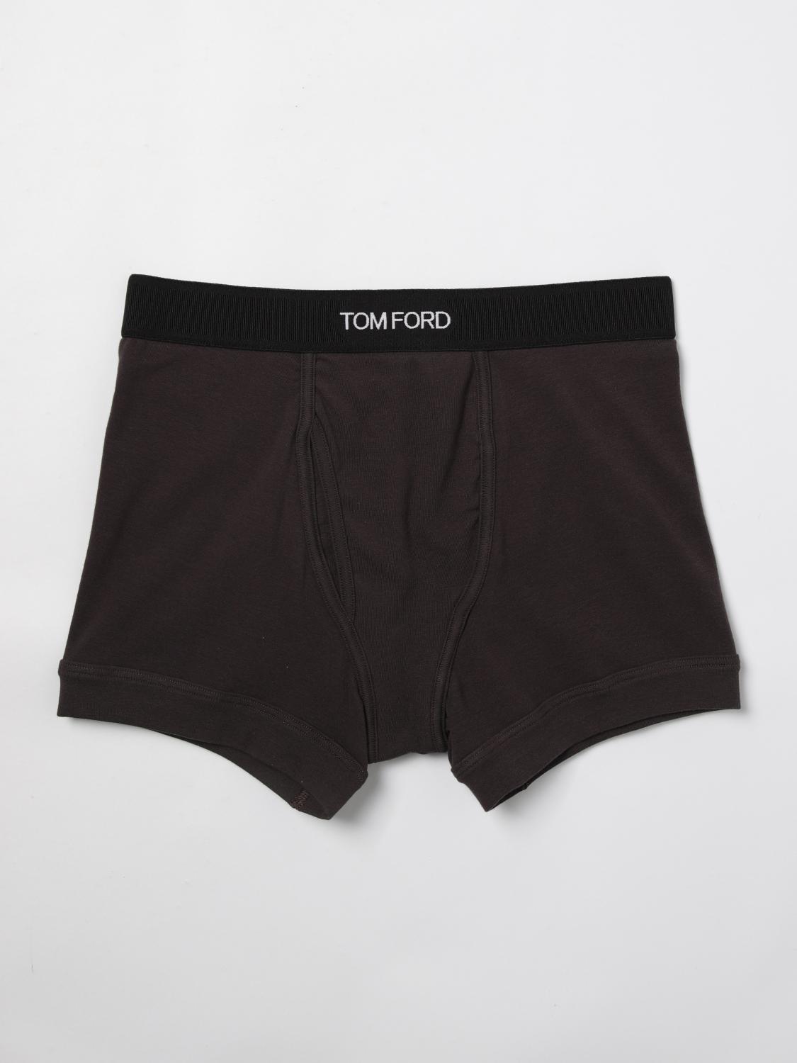 Tom Ford Leopard-print Stretch-cotton Boxers Briefs In Black 1