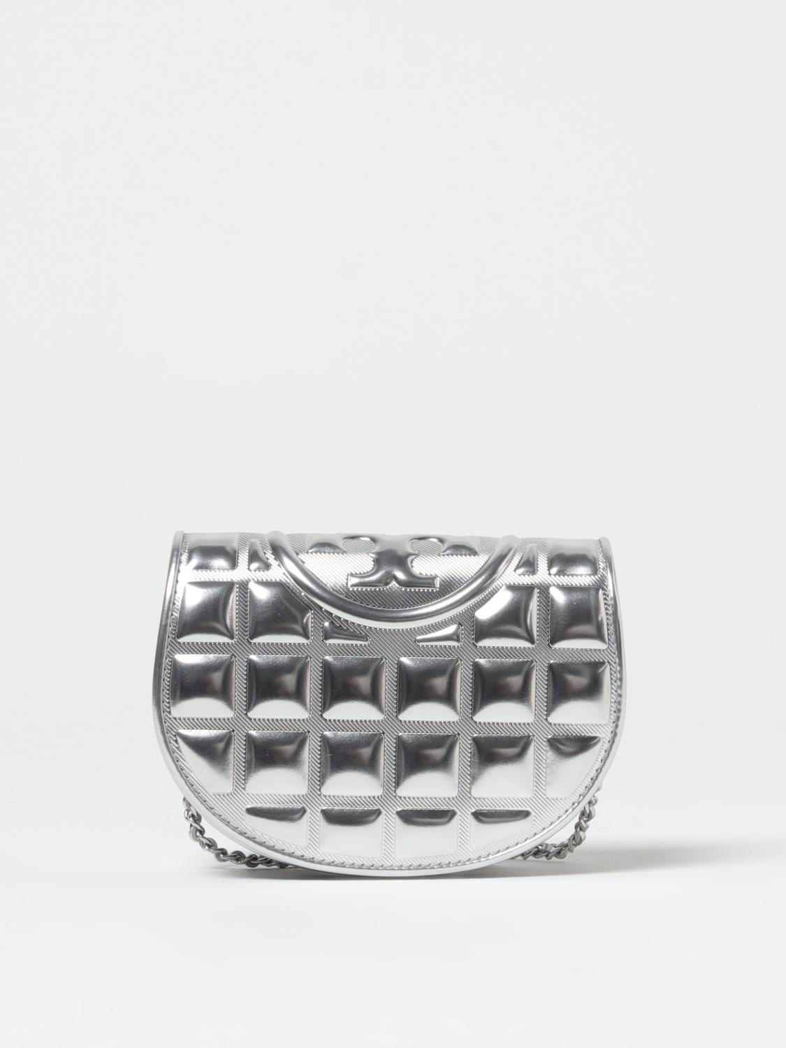 Mini Bag TORY BURCH Woman color Silver