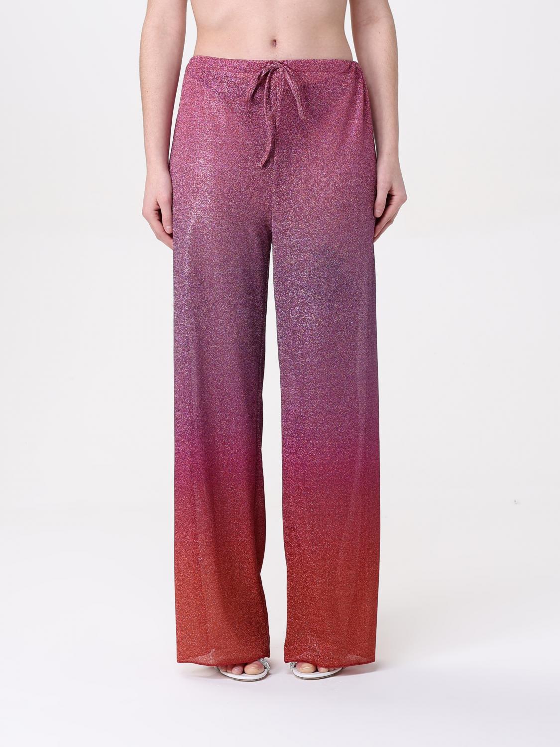 Shop Oseree Pants Oséree Woman Color Orange