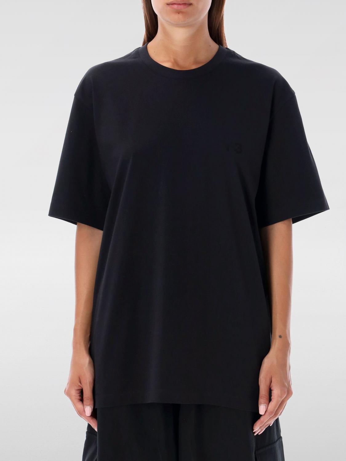 Y-3 Y 3 'y 3 Mesh Stripes Short Sleeve' T Shirt In Black