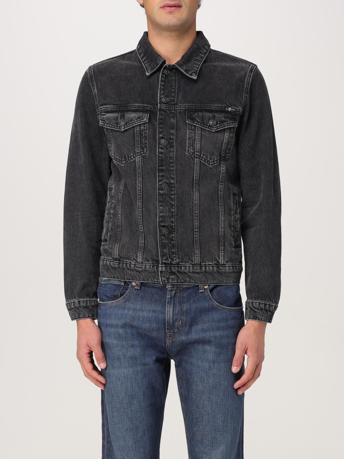 7 FOR ALL MANKIND JACKET 7 FOR ALL MANKIND MEN COLOR BLACK G42703002