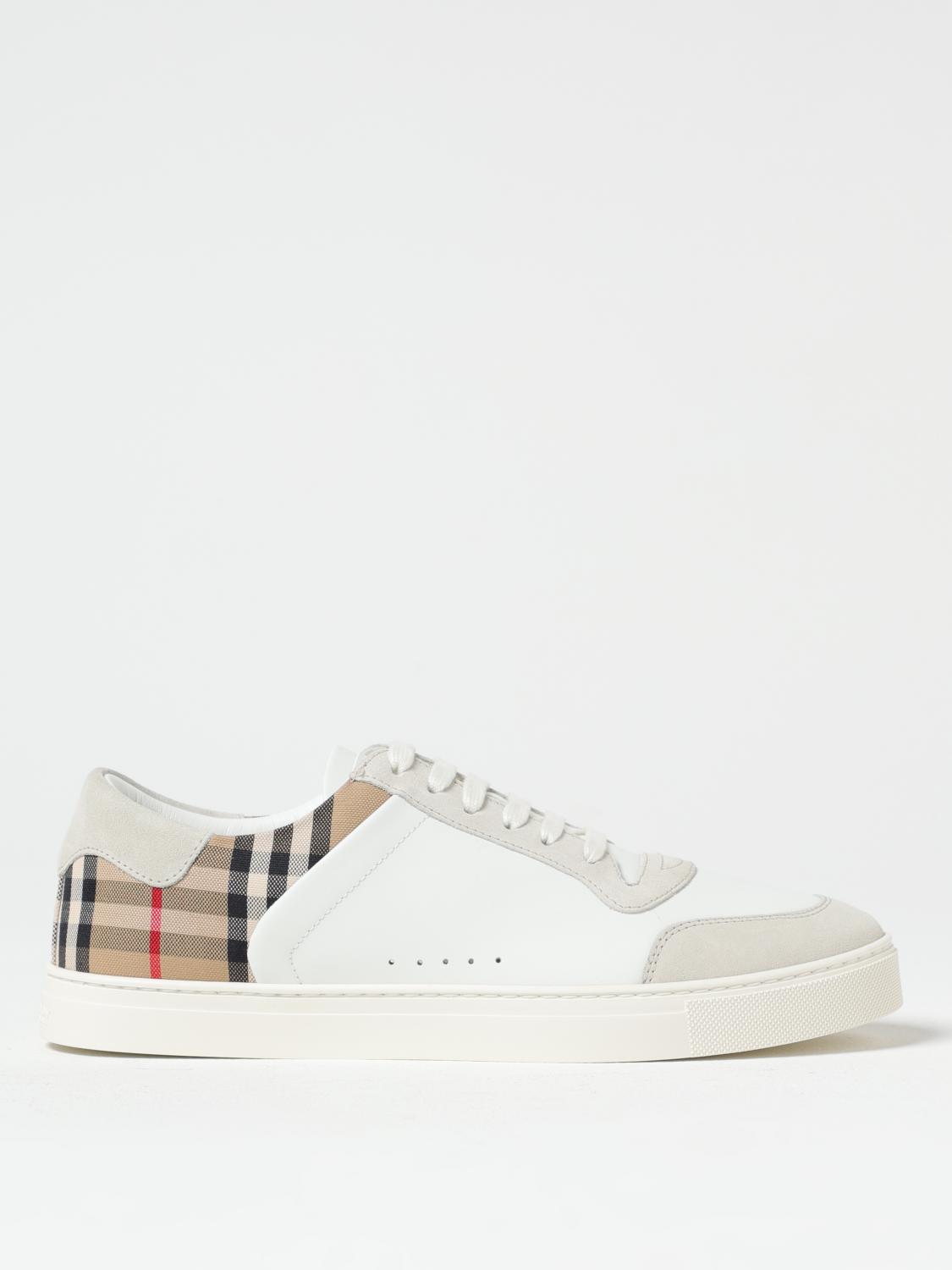 运动鞋 BURBERRY 男士 颜色 白色