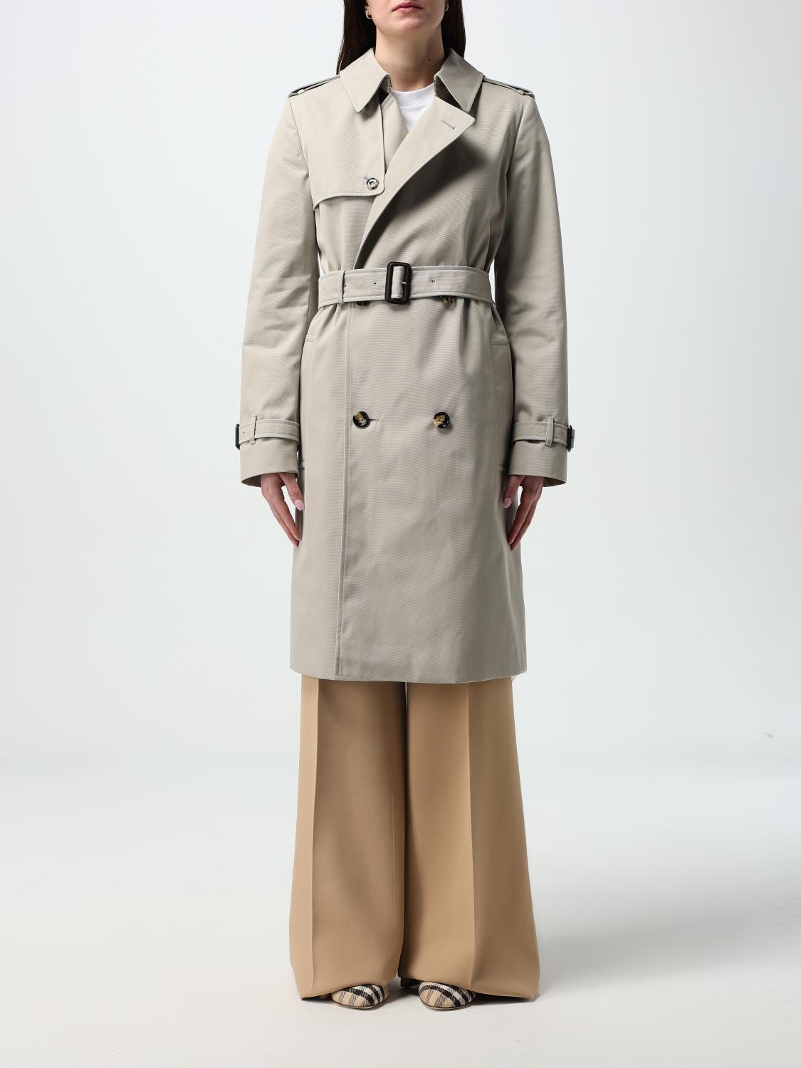 Burberry Mantel Damen Farbe Beige In Beige