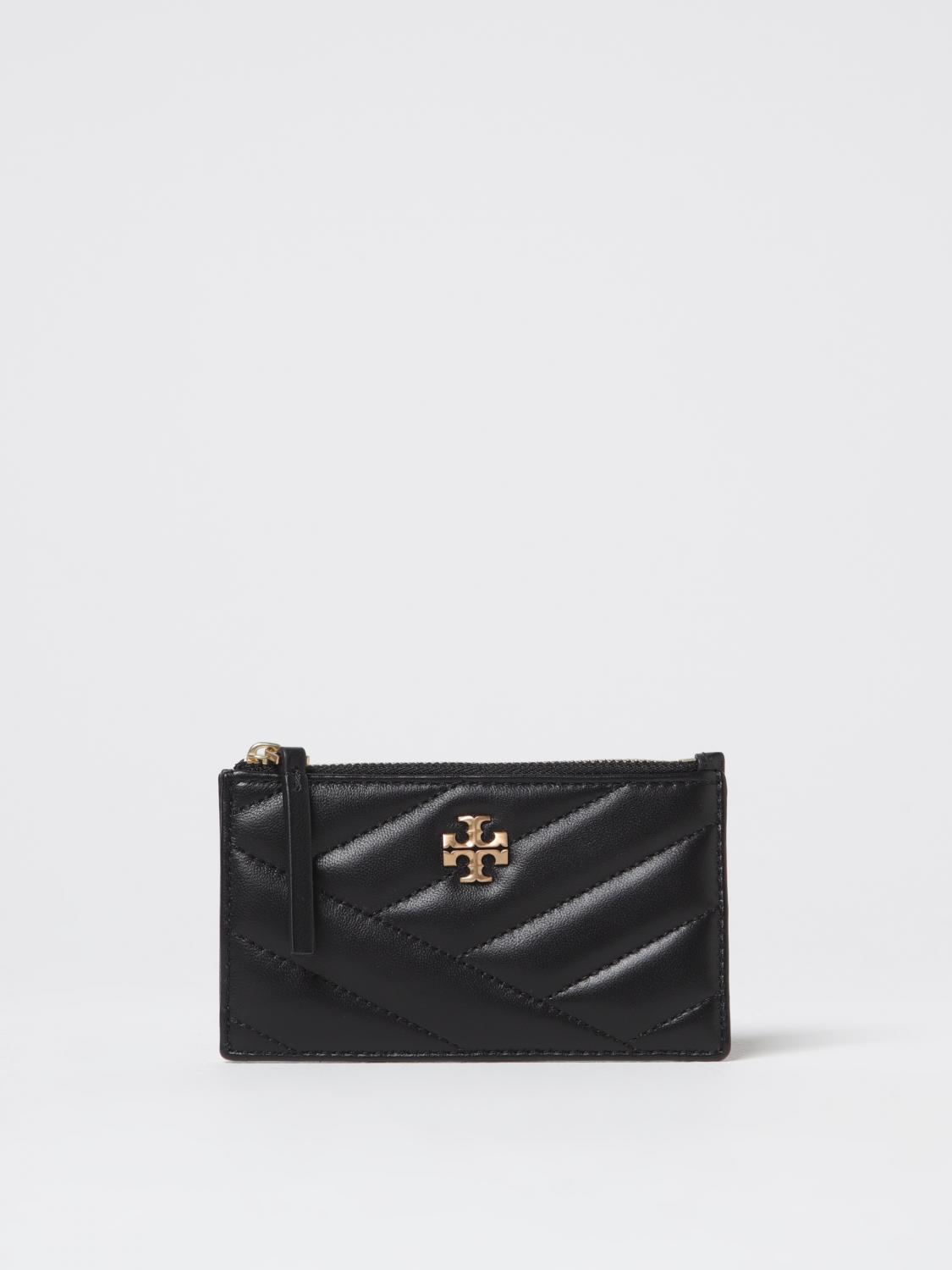 Tory Burch Wallet Woman Color Black In Black