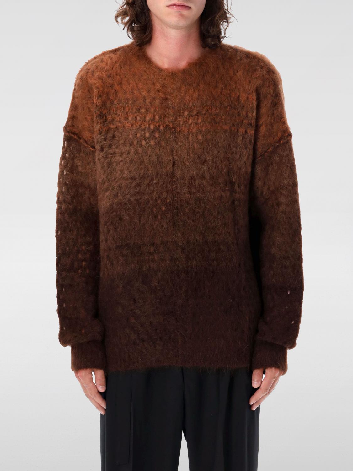 Cmmn Swdn Gradient-effect Sweater In Braun