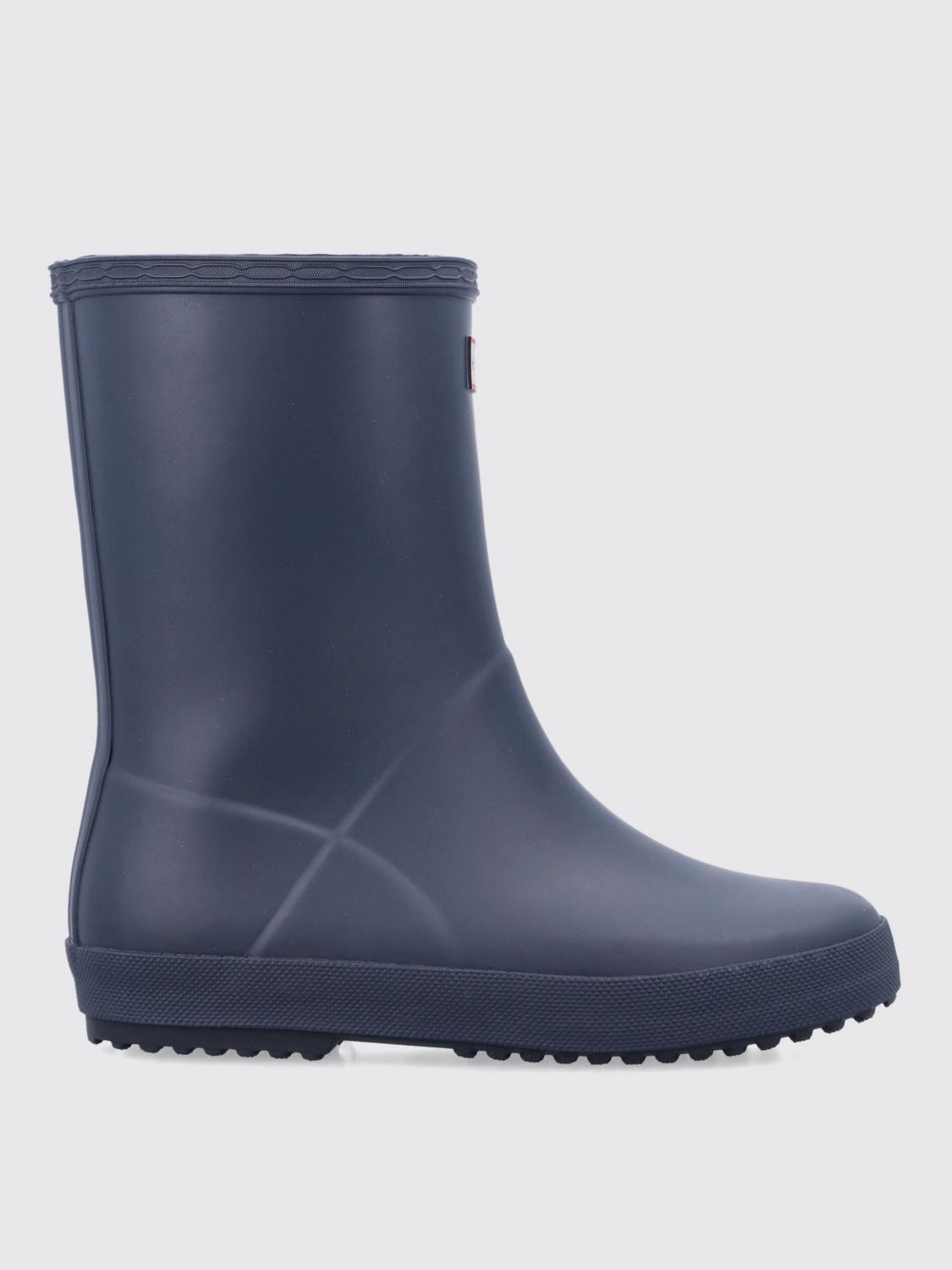 Hunter Original Kids First Wellington Boots In Blau