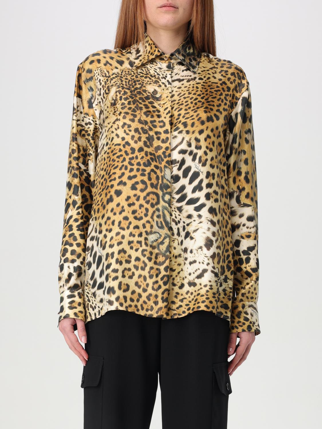 ROBERTO CAVALLI SHIRT ROBERTO CAVALLI WOMAN COLOR NATURAL G43140067