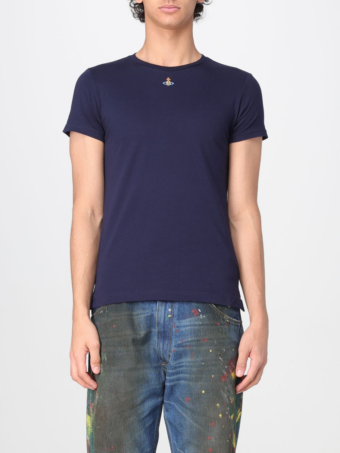 Vivienne Westwood T-shirt  Men Colour Blue