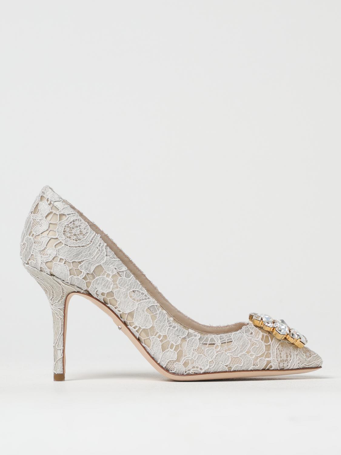 Dolce & Gabbana Pumps  Woman Color Grey In Grey
