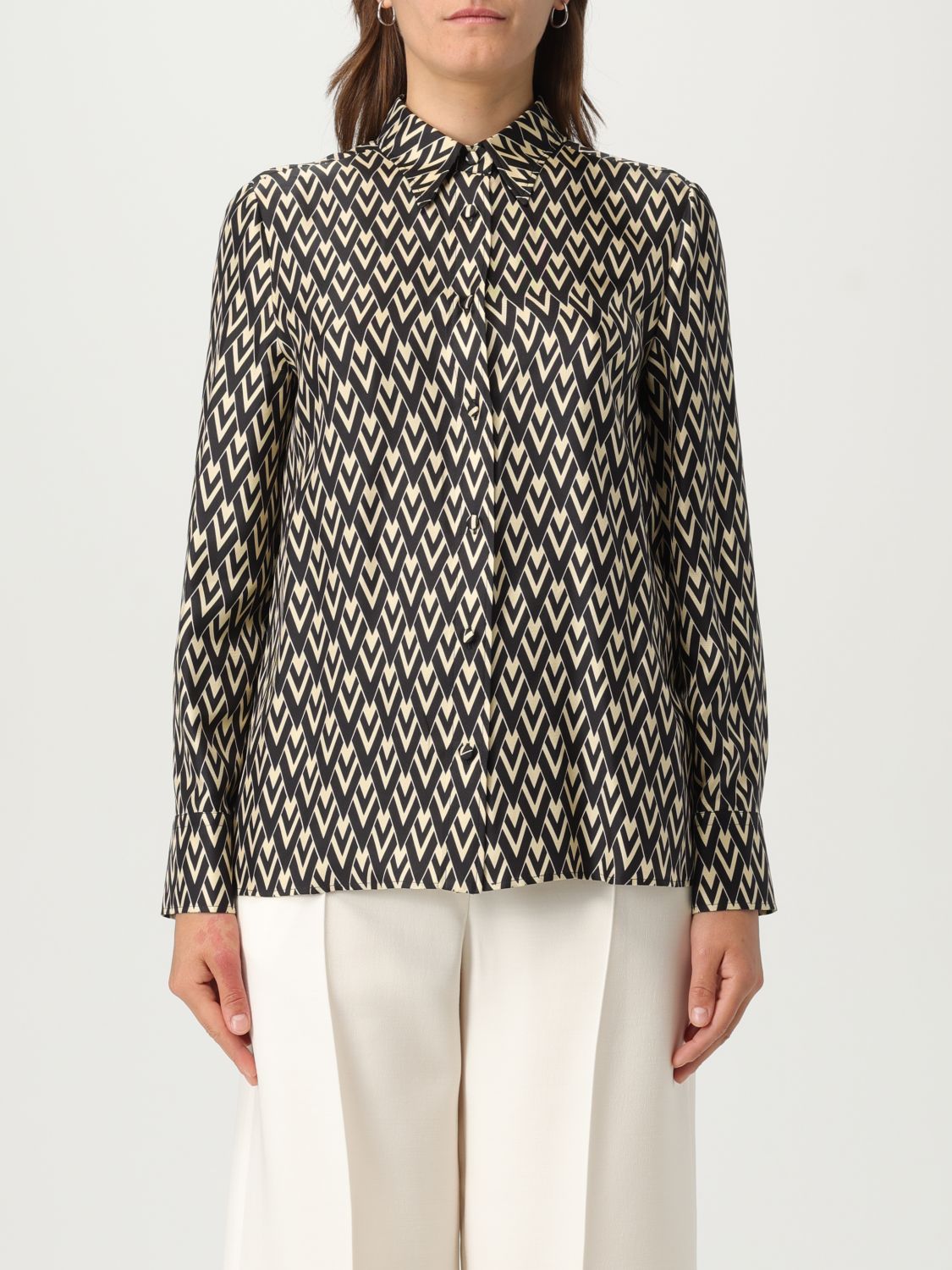 Valentino Toute La V Twill Shirt
