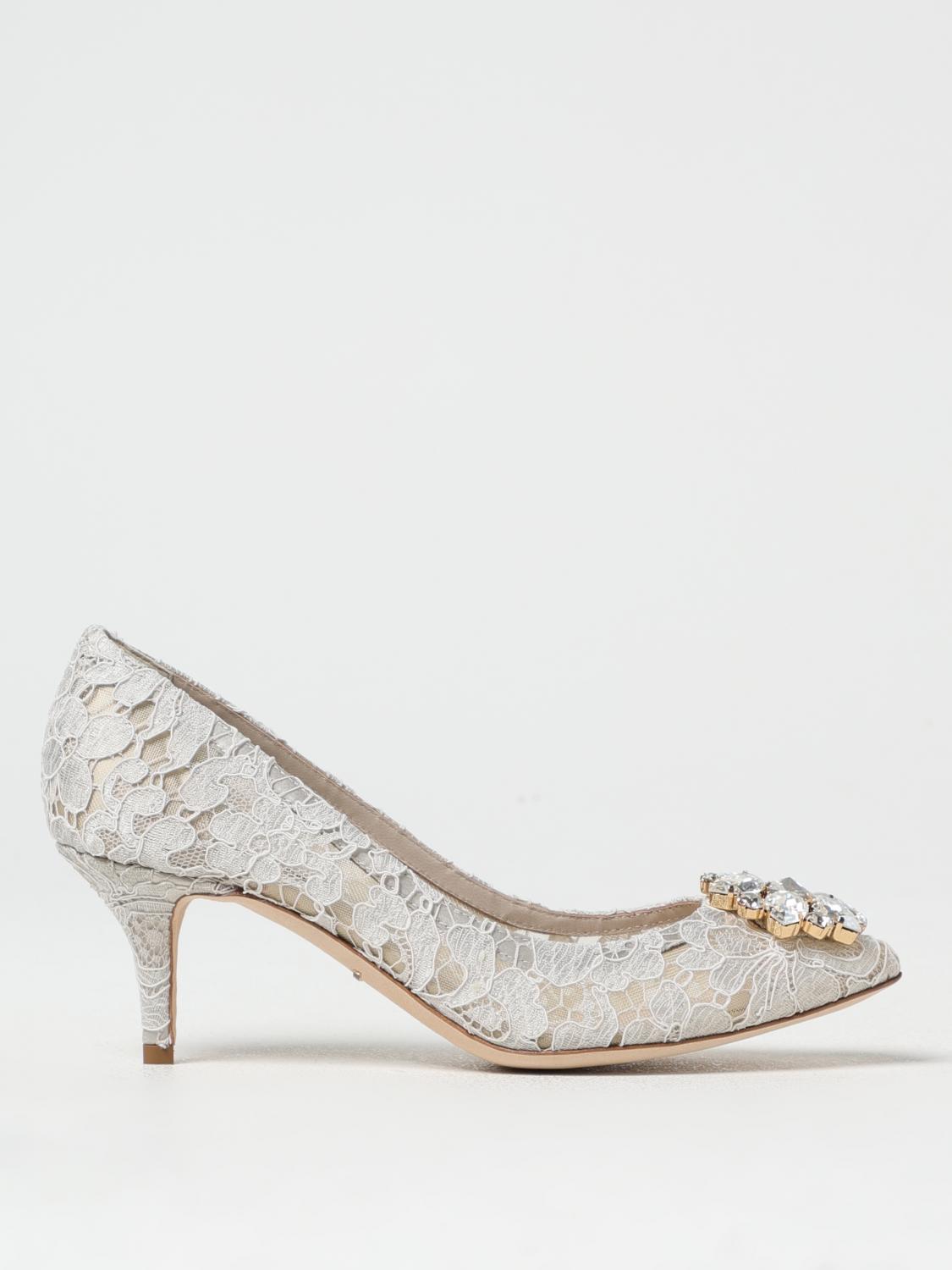 Dolce & Gabbana Pumps  Woman Color Grey In Grey