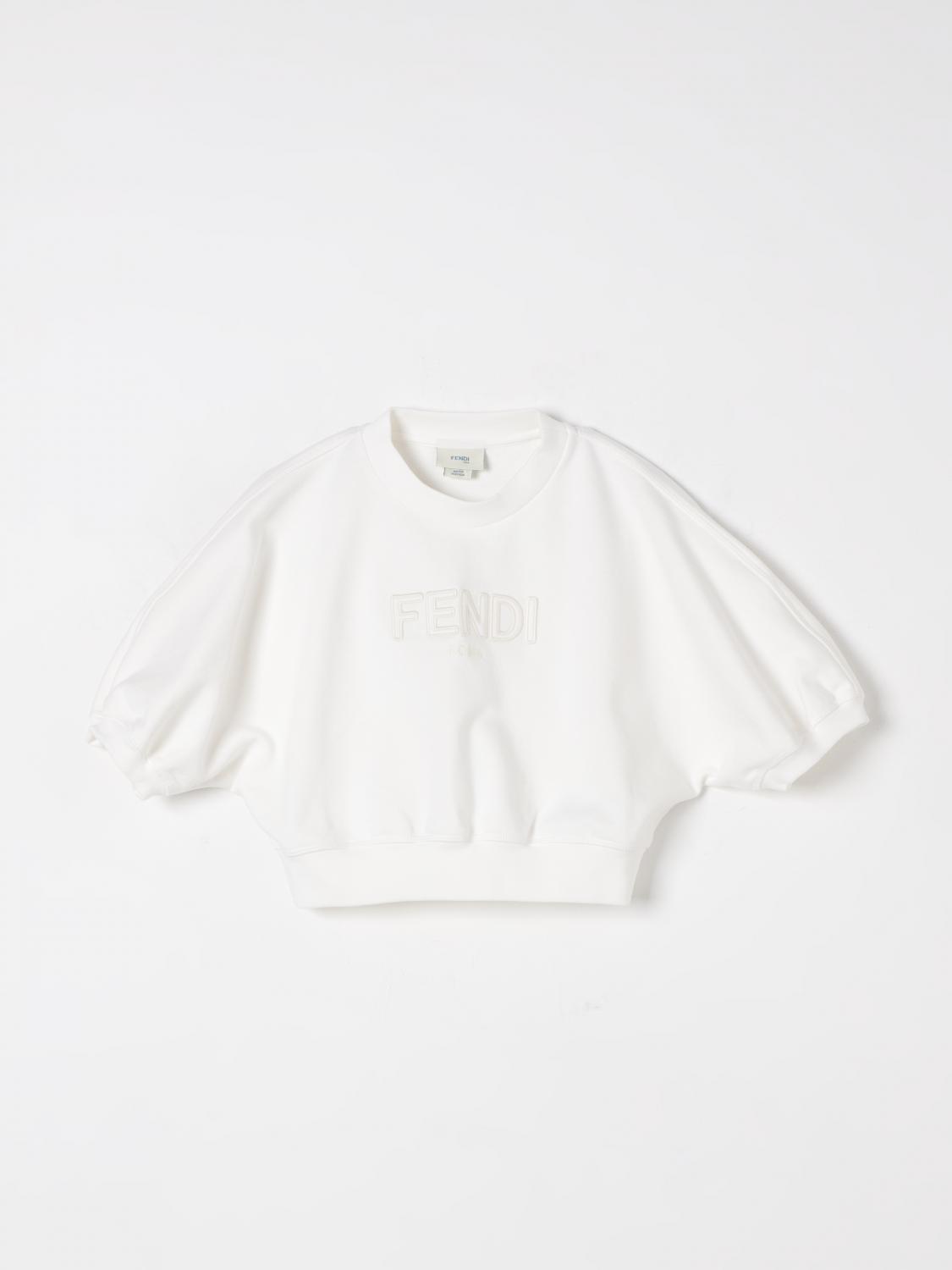 FENDI Pullover Kinder Farbe Weiß