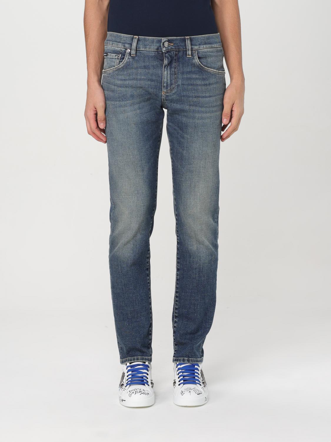 Dolce & Gabbana Jeans Men Color Blue In 蓝色