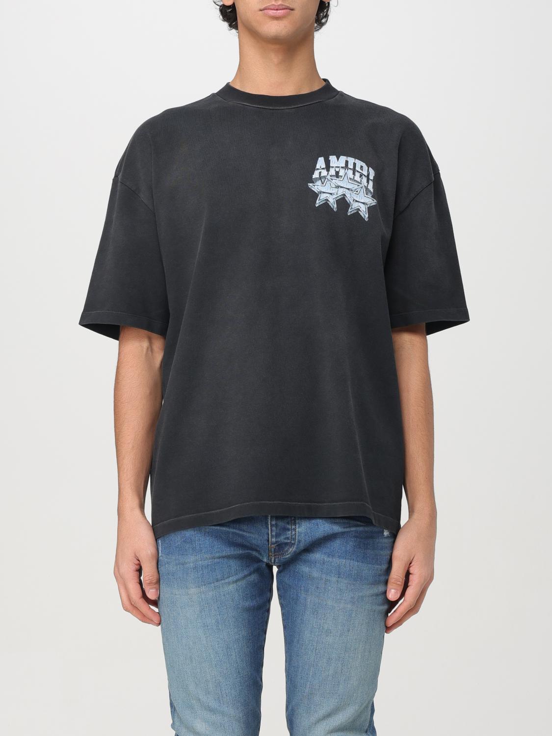 Amiri Championship Os T-shirt In 灰色