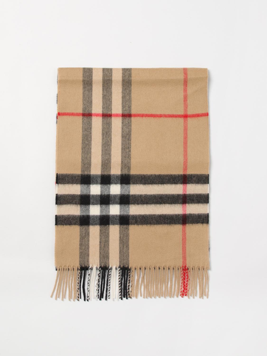 BURBERRY Scarf Woman color Beige