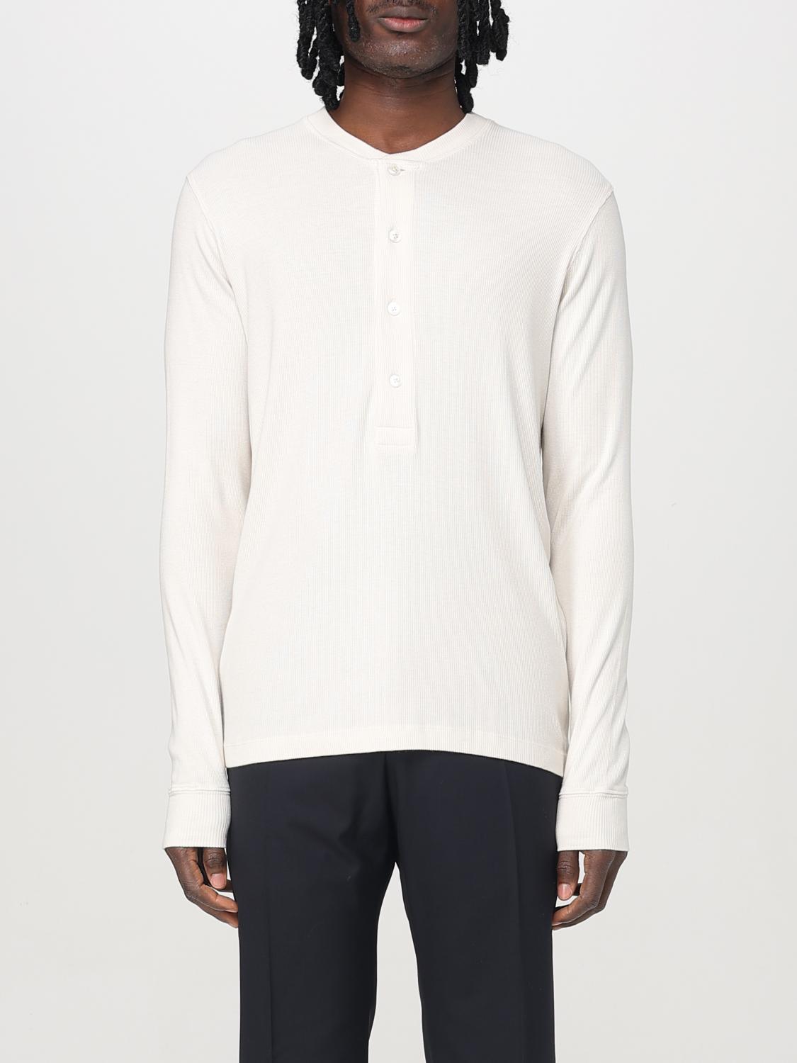 Shop Tom Ford T-shirt Men Color Beige